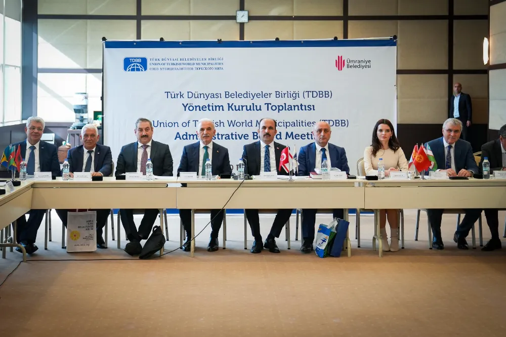 TÜRK DÜNYASI BELEDİYELER BİRLİĞİ TOPLANTISI ÜMRANİYE’DE YAPILDI