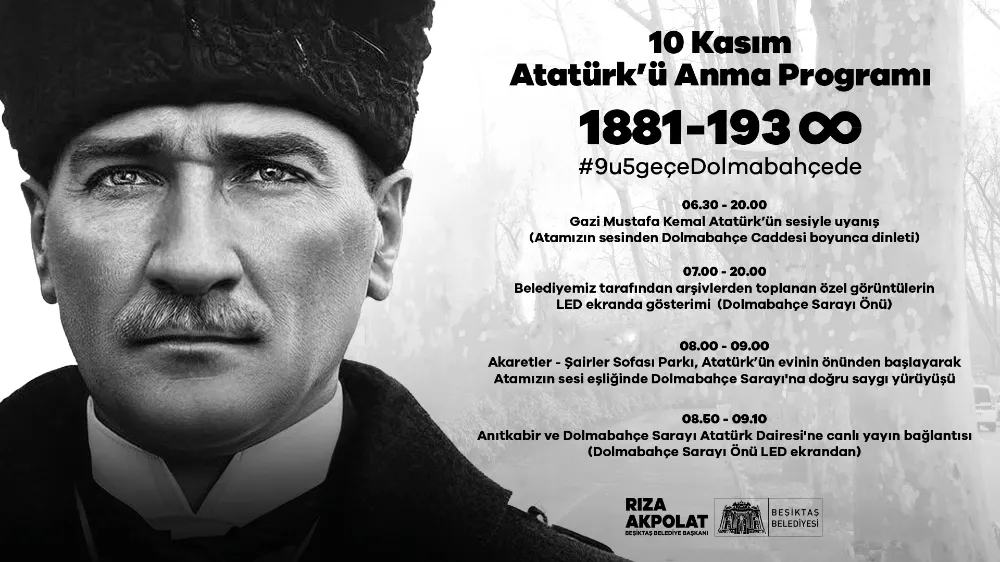 BEŞİKTAŞ, 10 KASIM’DA SAYGI YÜRÜYÜŞÜ İLE ATA