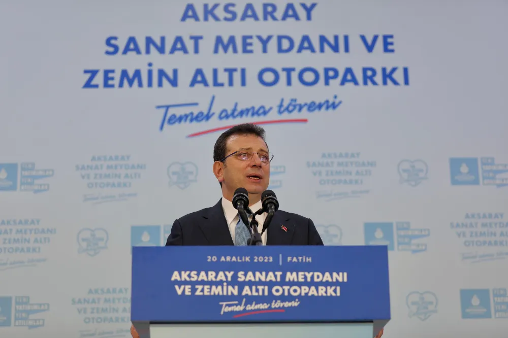 İMAMOĞLU: BU DÖNEMİN MODASI İBB’YE VE ONUN BAŞKANI EKREM İMAMOĞLU’NA SALDIRMAK