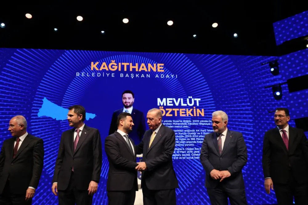 BAŞKAN ÖZTEKİN YENİDEN KÂĞITHANE BELEDİYE BAŞKANI ADAYI OLDU