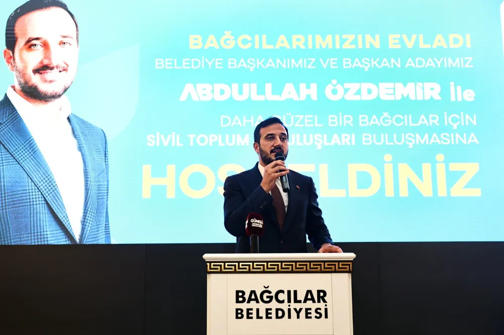 BAĞCILAR BELEDİYE BAŞKANI VE ADAYI ABDULLAH ÖZDEMİR