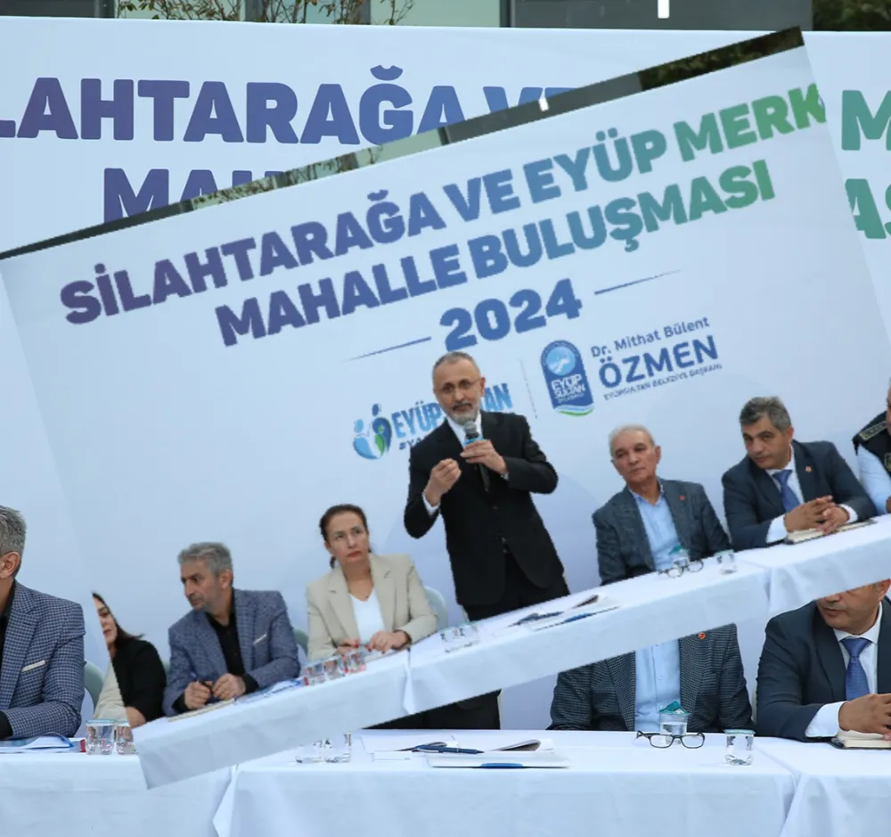 Başkan Özmen Silahtarağa ve Eyüp Merkez’de buluştu