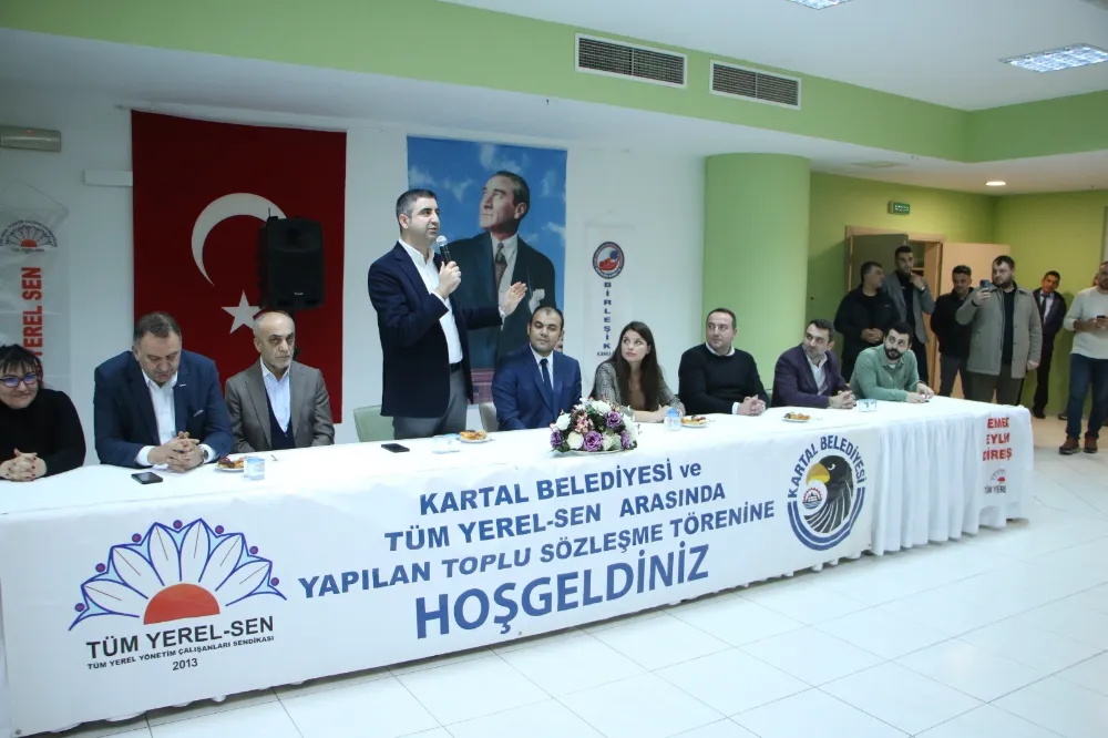 Kartal’da Memurları Sevindiren Protokol