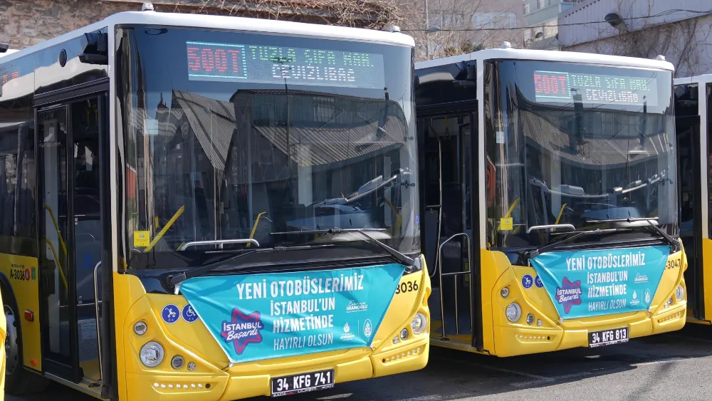 İSTANBUL’UN EFSANE HATTINA 5 YENİ OTOBÜS DAHA EKLENDİ
