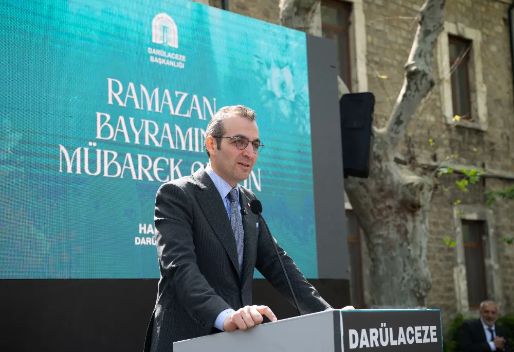 ŞİŞLİ BELEDİYE BAŞKANI ŞAHAN, DARÜLACEZE SAKİNLERİYLE BAYRAMLAŞTI