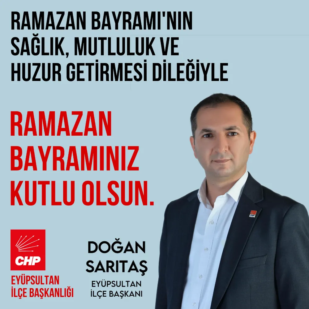 BAŞKAN SARITAŞ’TAN BAYRAM MESAJI