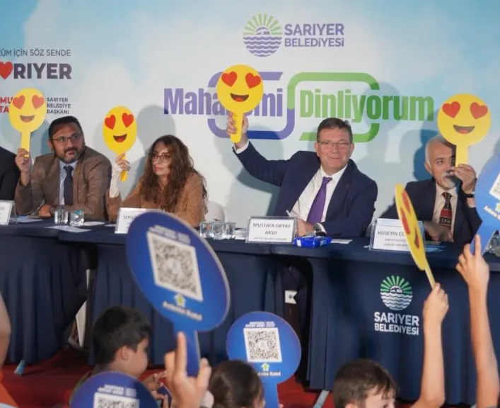 Sarıyer Belediye Başkanı Mustafa Oktay Aksu’nun seçim vaatleri arasında yer alan “Mahallemi Dinliyorum” 
