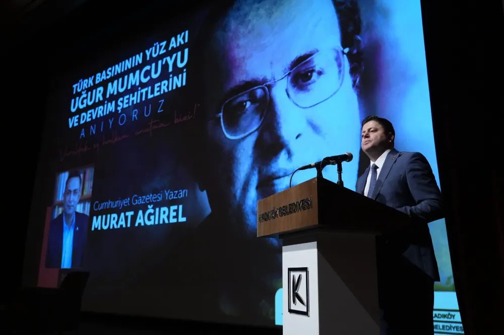 UĞUR MUMCU ÖLÜMÜNÜN 32’NCİ YILINDA KADIKÖY’DE ANILDI
