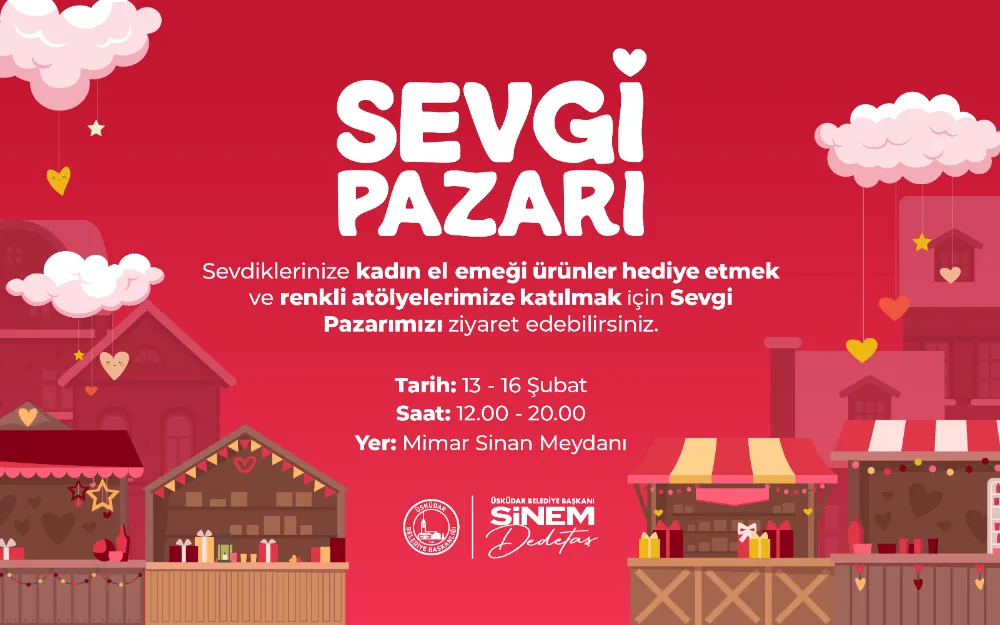 Üsküdar Belediyesi, sevginin iyileştirici gücünü “Sevgi Pazarı” ile Üsküdar’a taşıyor