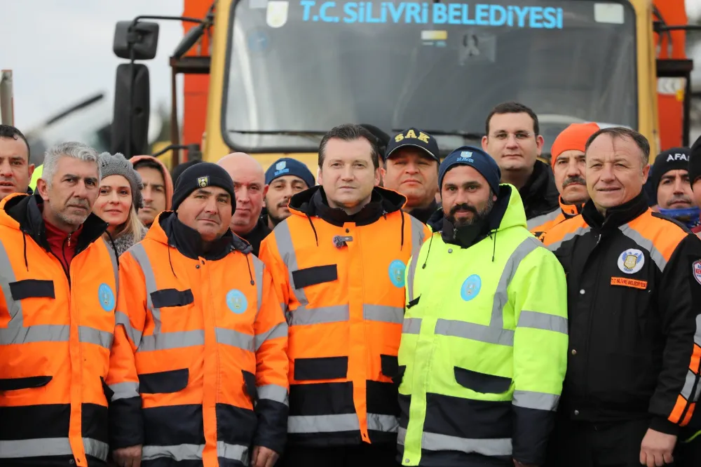 Başkan Balcıoğlu, Yoğun Kar Yağışı İçin Vatandaşları Uyardı, 