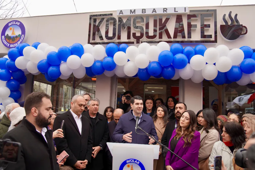 Başkan Çaykara, Komşu Kafemizde çay 2 TL,