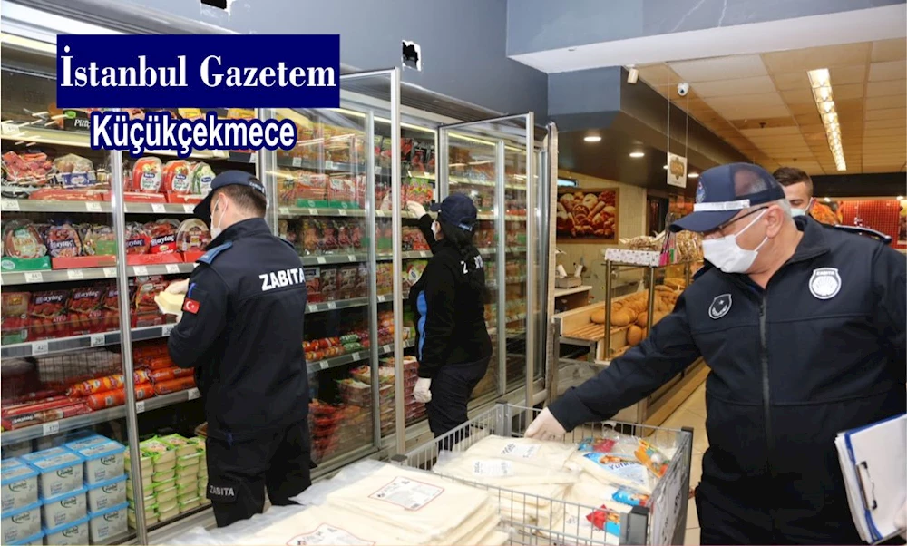 Küçükçekmece Belediyesi Zincir Market ve Fırın Denetimi