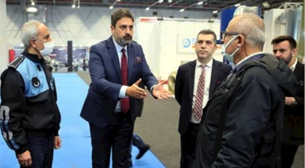 Bakırköy Belediyesi Zabıtaları Nobel Expo Fuarını bastı