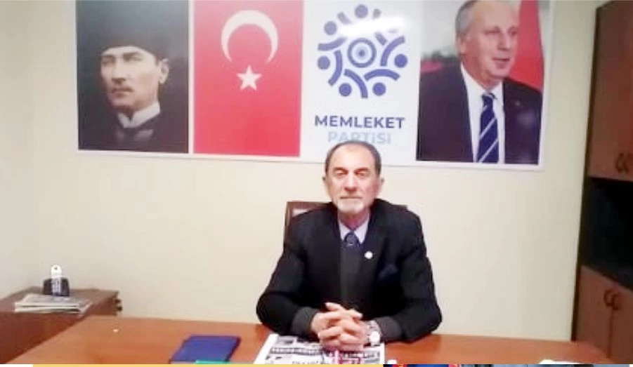 MEMLEKET PARTİSİ ATAŞEHİR İLÇE BAŞKANI EMİR BAŞNUH