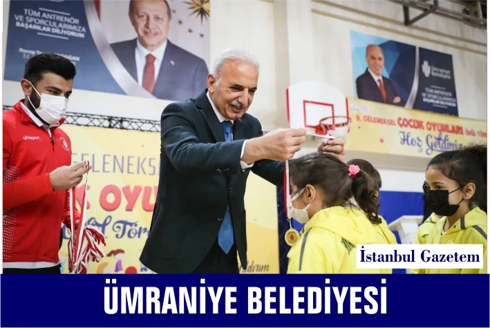 ÜMRANİYE 9. GELENEKSEL ÇOCUK OYUNLARI SONA ERDİ