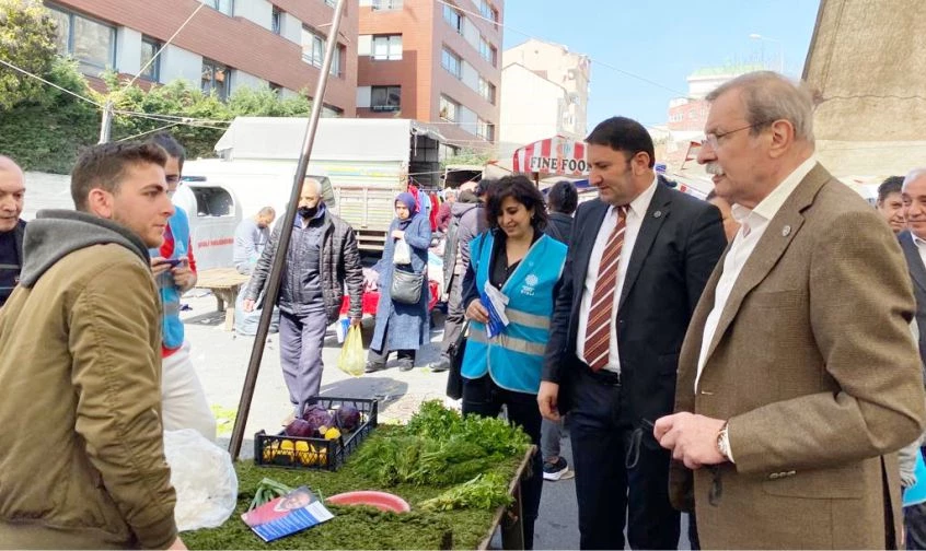 MEMLEKET PARTİSİ ESNAFIN YANINDA