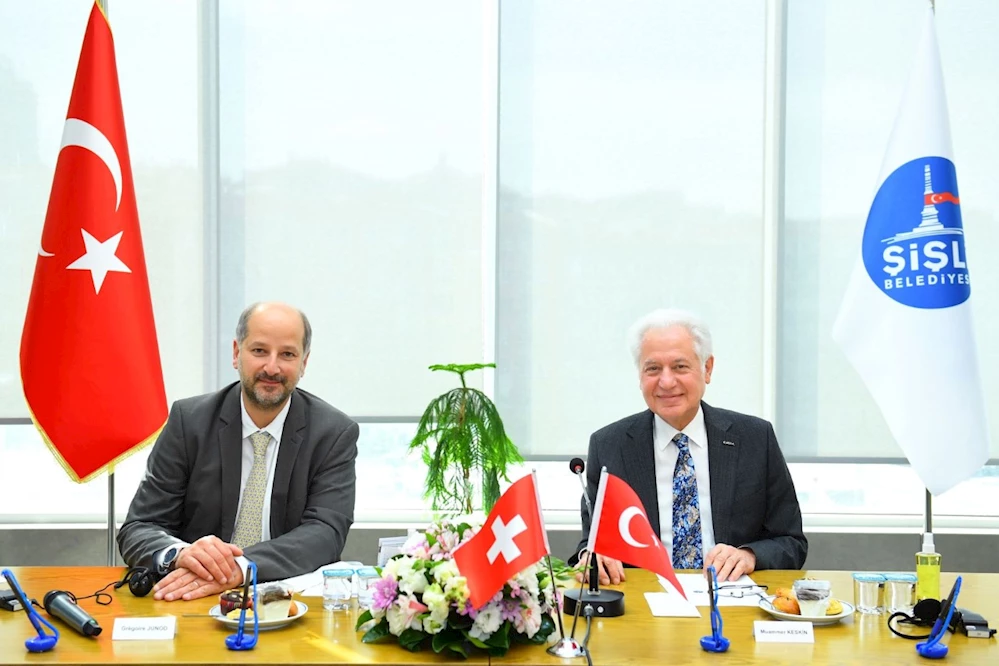 ŞİŞLİ BELEDİYESİ LOZAN BELEDİYESİ’Nİ İSTANBUL’DA AĞIRLADI