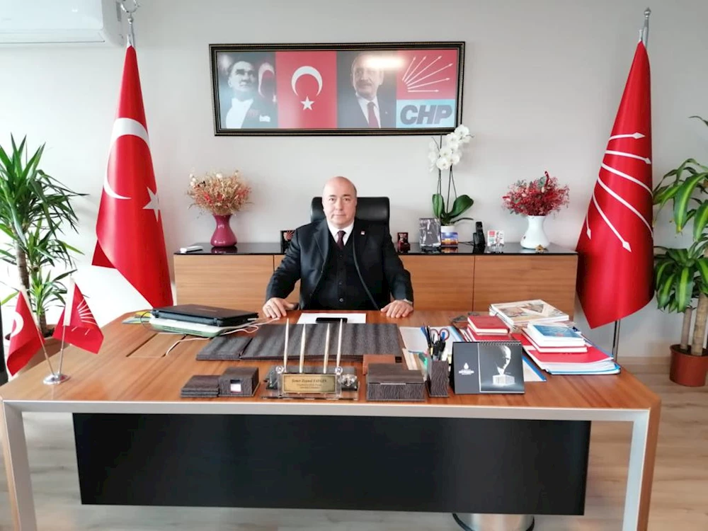 CHP TEKİRDAĞ İL BAŞKANI ŞENER ZEYNEL SAYGIN 