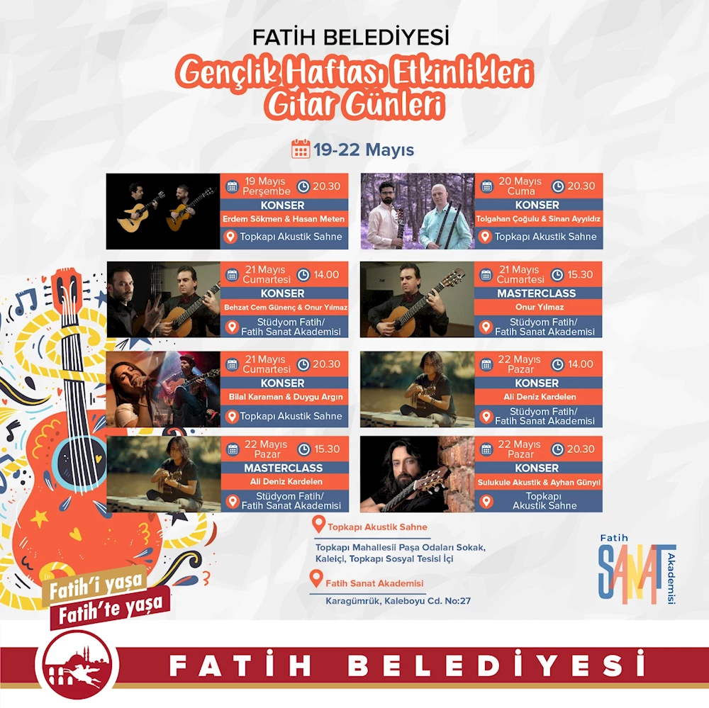 Fatih Gençlik Festivalleri Başladı