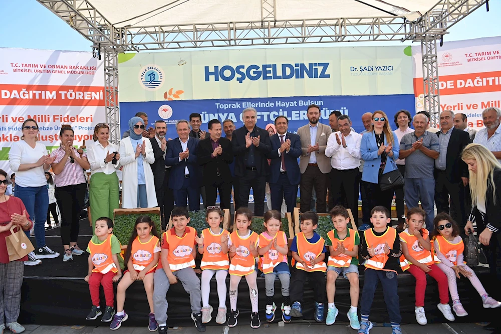 Tuzla Belediye Başkanı Dr. Şadi Yazıcı,” Bamya ve enginarın çok meşhur olduğu bir ilçedeyiz