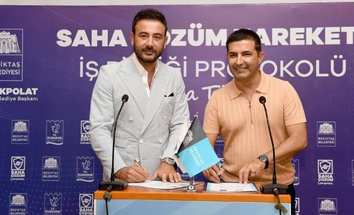 BEŞİKTAŞ BELEDİYESİ’NİN BAŞLATTIĞI SAHA ÇÖZÜM HAREKETİ KUŞADASI’NDA HAYATA GEÇİYOR