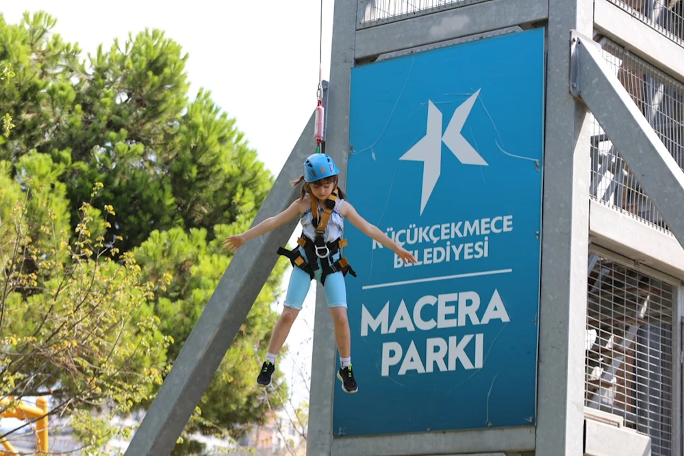 KÜÇÜKÇEKMECE BELEDİYE’SİNİN MACERA PARKLARI’NDA