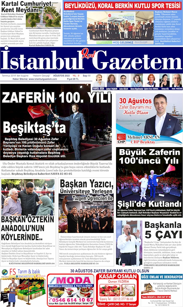 İSTANBUL GAZETEM 90. SAYISI
