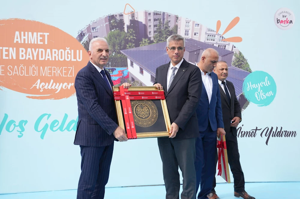 ÜMRANİYE’DE, AİLE SAĞLIĞI MERKEZİ DÜZENLENEN TÖREN İLE AÇILDI