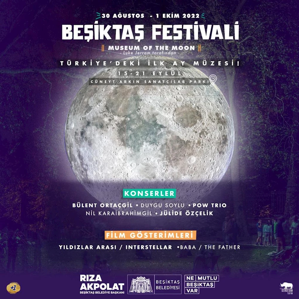 MUSEUM OF THE MOON TÜRKİYE’DE İLK KEZ BEŞİKTAŞ KONSERLERİNDE!