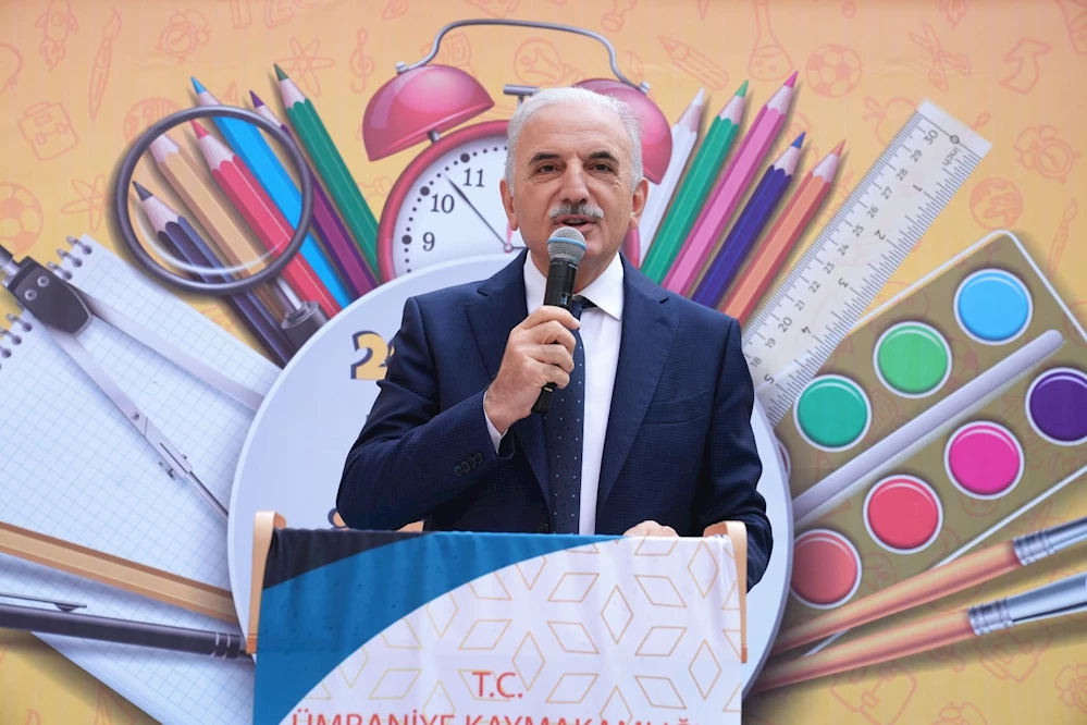 ÜMRANİYE’DE İLK DERS ZİLİ ÇALDI