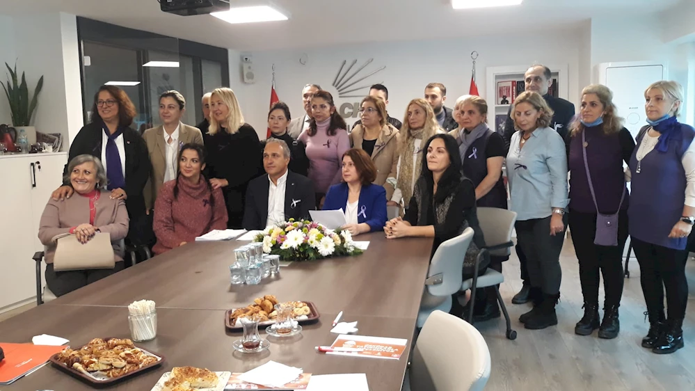 CHP ÜSKÜDAR KADINKOLLARI BASIN AÇIKLAMASI
