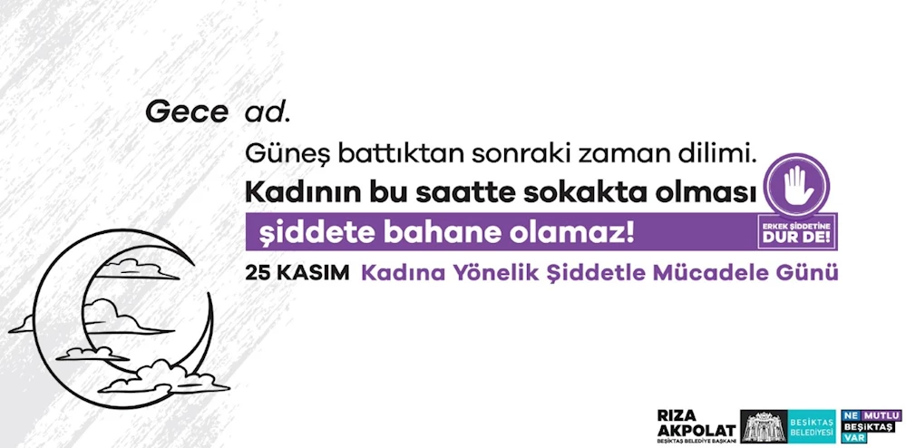 BEŞİKTAŞ BELEDİYESİ’NDEN KADINA YÖNELİK ŞİDDETE KARŞI “İYİ HAL, HER ZAMAN İYİ HAL DEĞİLDİR!” KAMPANYASI