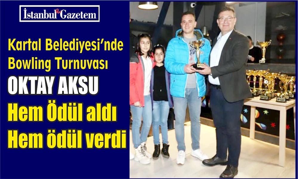 Kartal Belediyesi’nde Bowling Turnuvası