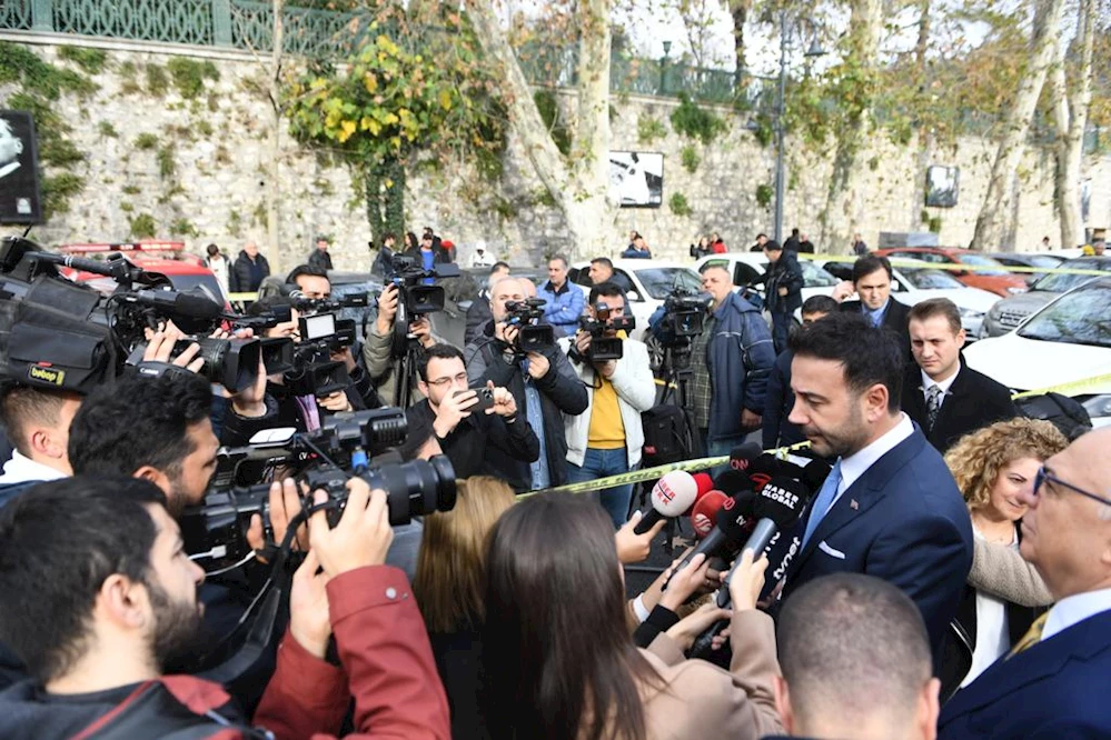 BAŞKAN RIZA AKPOLAT ÇIRAĞAN SARAYI YANGINI SONRASI AÇIKLAMA YAPTI