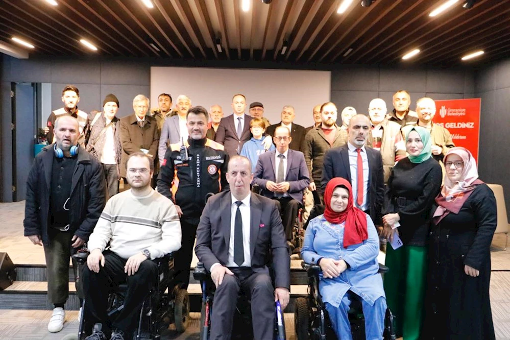 ÜMRANİYE BELEDİYESİ’NDEN ENGELLİLERE AFET FARKINDALIK EĞİTİMİ