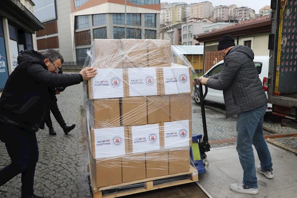 Kağıthane Belediyesi deprem bölgesinde