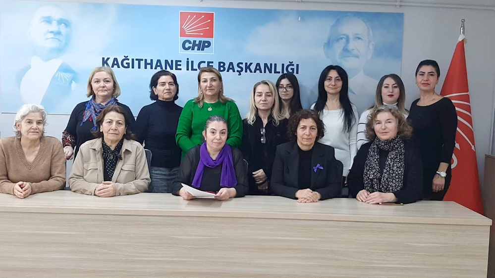 CHP KAĞITHANE KADINKOLLARI 8 MART DÜNYA KADINLAR GÜNÜ BASIN AÇIKLAMASI