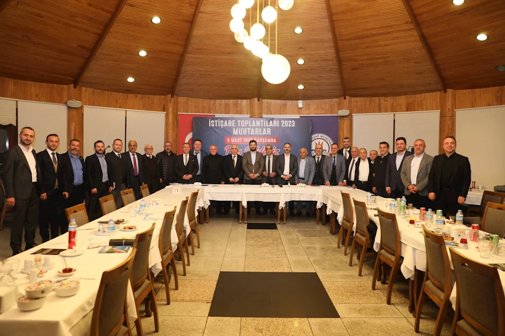 BAŞKAN ÖZTEKİN KÂĞITHANE’DEKİ TEDBİRLERİ MUHTARLARLA PAYLAŞTI
