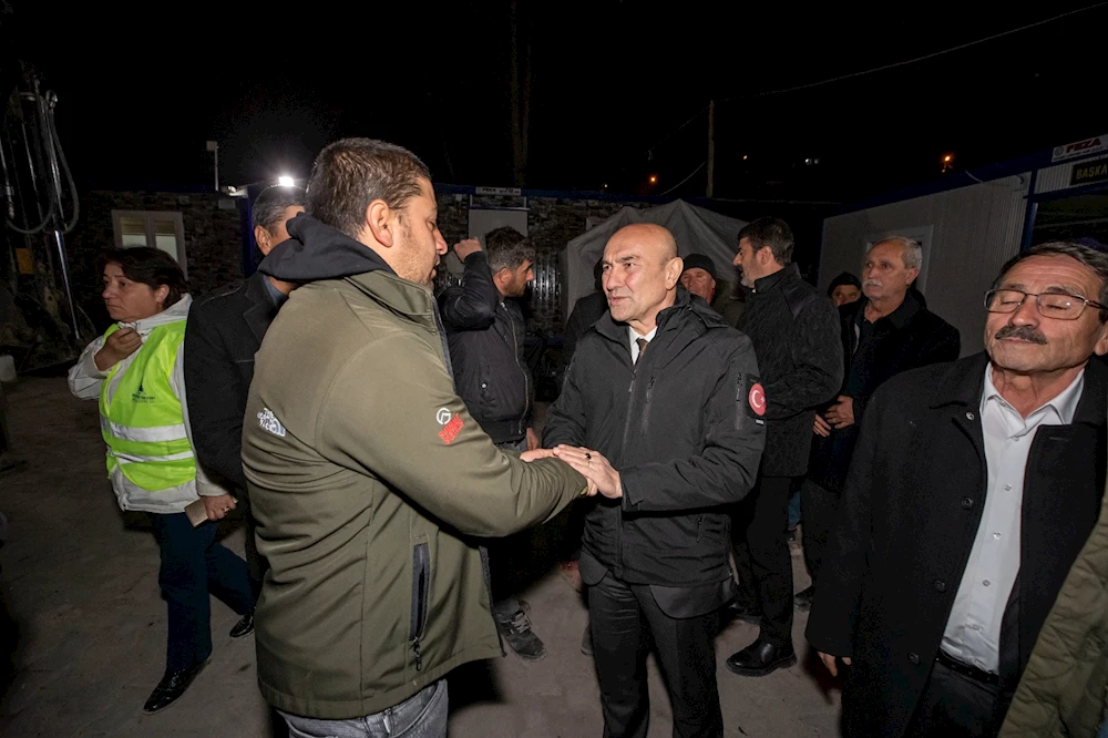 Başkan Soyer Harmanlı ve Gölbaşı belediyelerini ziyaret etti