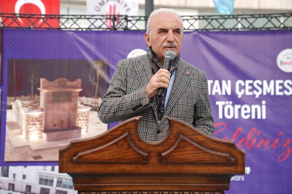 TARİHİ ADİLE SULTAN ÇEŞMESİ İHYA EDİLEREK HİZMETE AÇILDI
