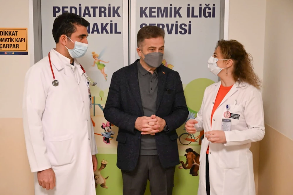 Başkan Usta’dan Lösemili Çocuklara Moral Ziyareti