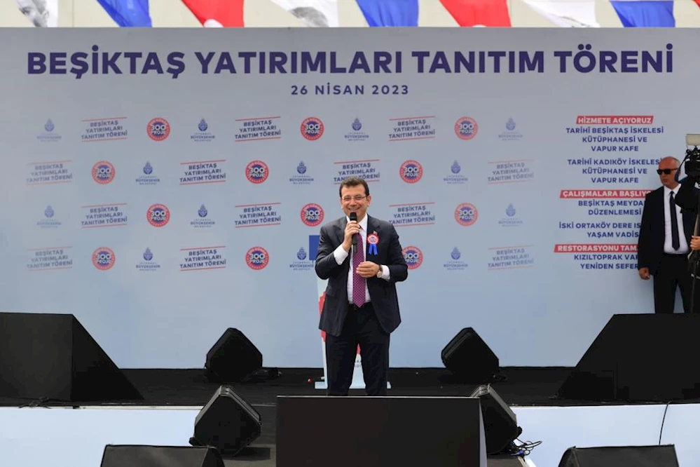 İBB’NİN ‘BEŞİKTAŞ YATIRIMLARI TANITIM TÖRENİ’ BARBAROS MEYDANI’NDA GERÇEKLEŞTİ